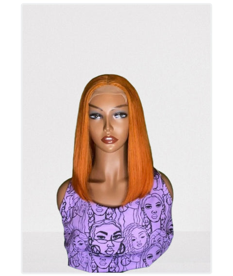 Ginger 12 inch Customized Closure Bob Unit