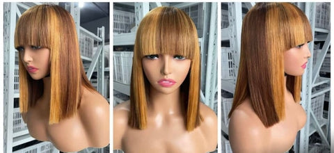 Machine Made Bob Human Hair