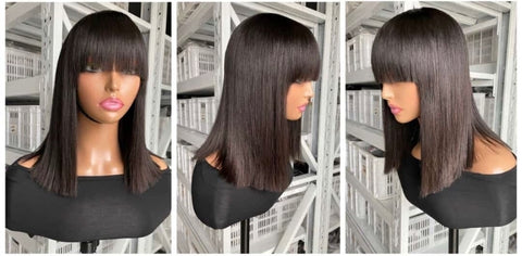 Machine Made Bob Human Hair